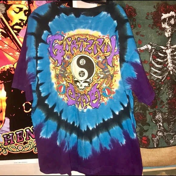 Grateful Dead 1991 Chinese New Year Shirt - Picture 2 of 8